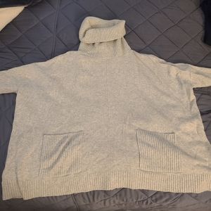 Loft oversized turtleneck sweater
